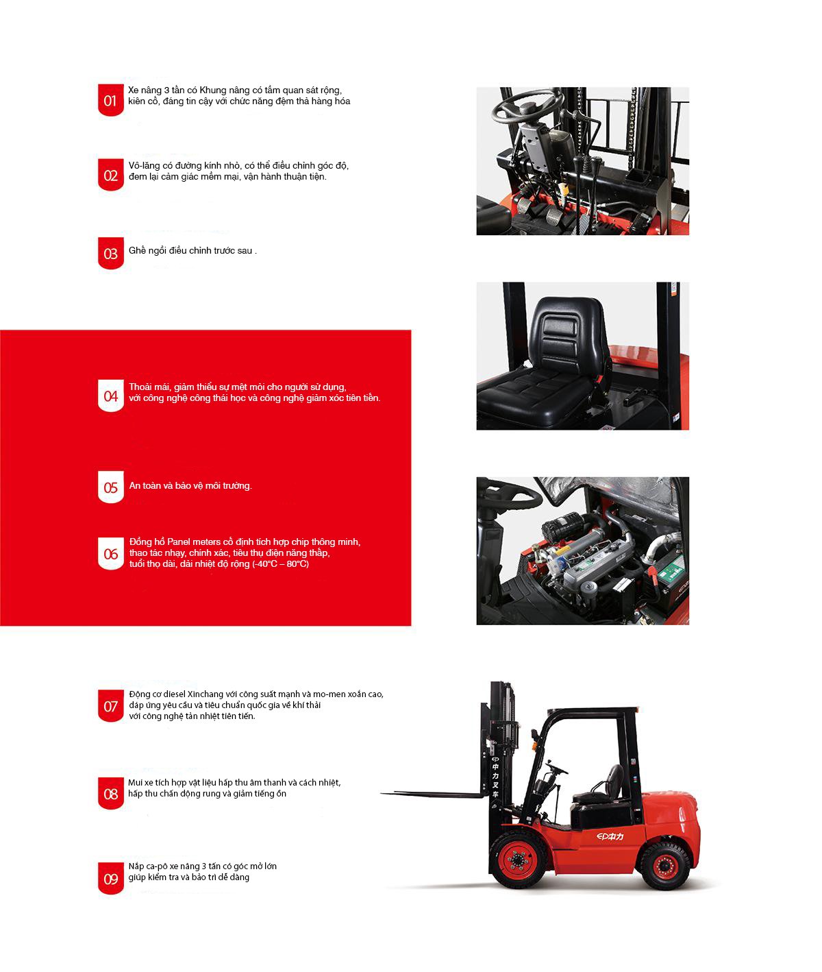 XE NÂNG DẦU 3-3.5 TẤN CPC(D)30/35T3