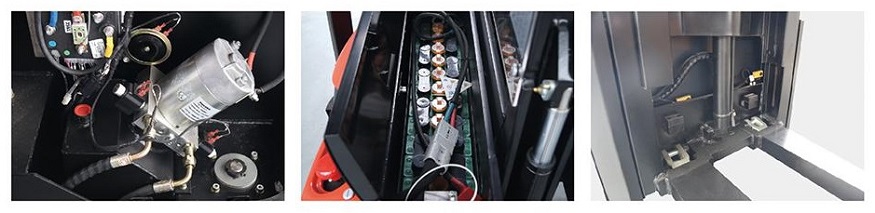 Chi tiết xe nâng điện tay cao Stacker EP ES12-12WAi Chi tiết xe nâng điện tay cao Stacker EP ES12-12WAi